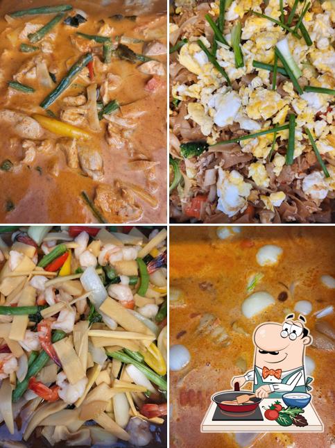 Pollo al curry al Somchit Thai Food
