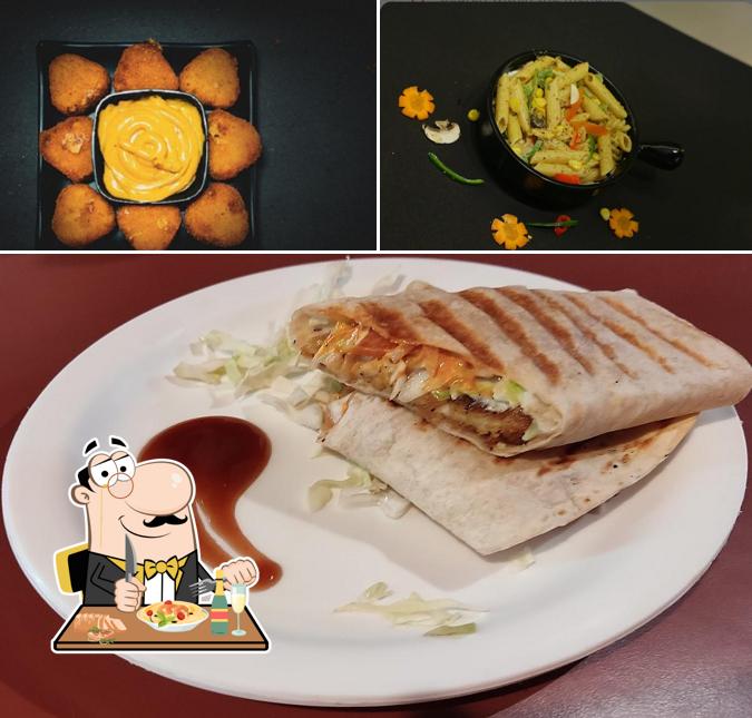 Food at hide out pizza