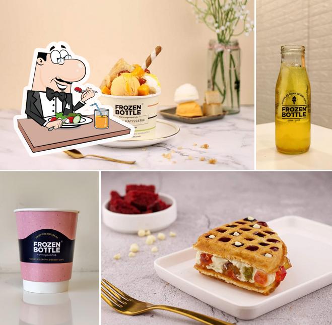 Food at Frozen Bottle - Milkshakes, Desserts, and Ice Cream