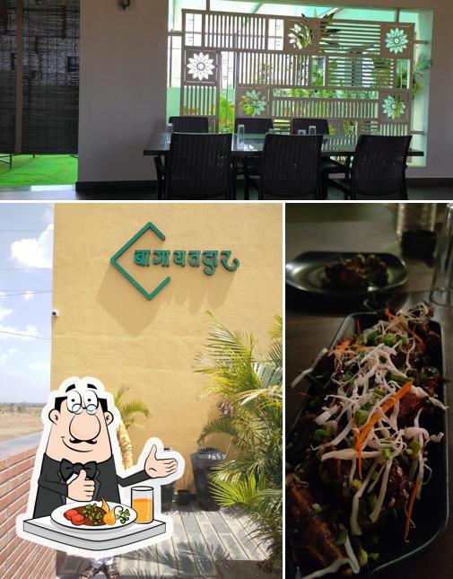 The picture of food and interior at Hotel Bagayatdar