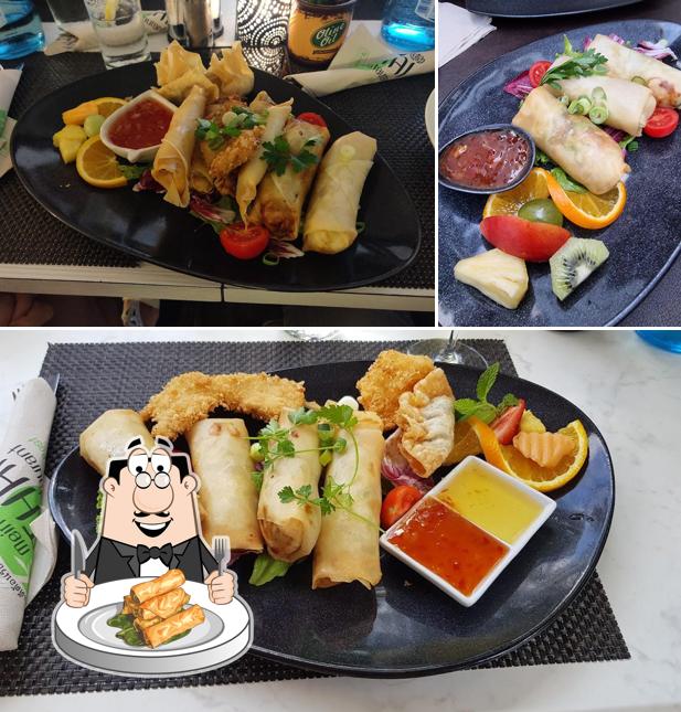 Involtini primavera al Mein Thai Restaurant