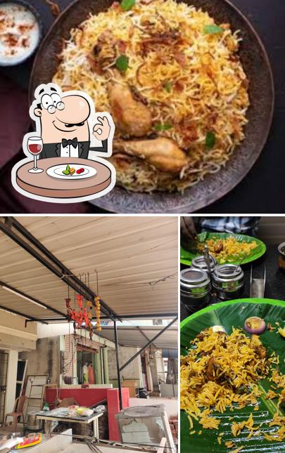 Food at PMR Restaurant