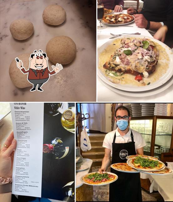 Platti al Pizzeria Ristorante Cornaro