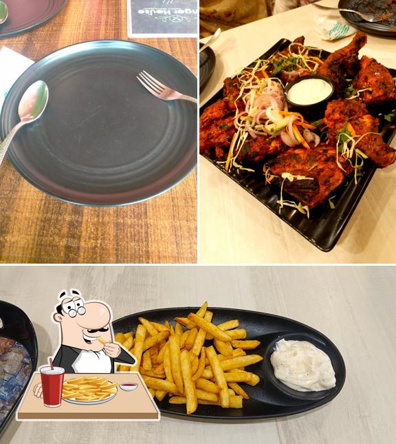 French fries at GINGER HOUSE RESTAURANT KOTTARA