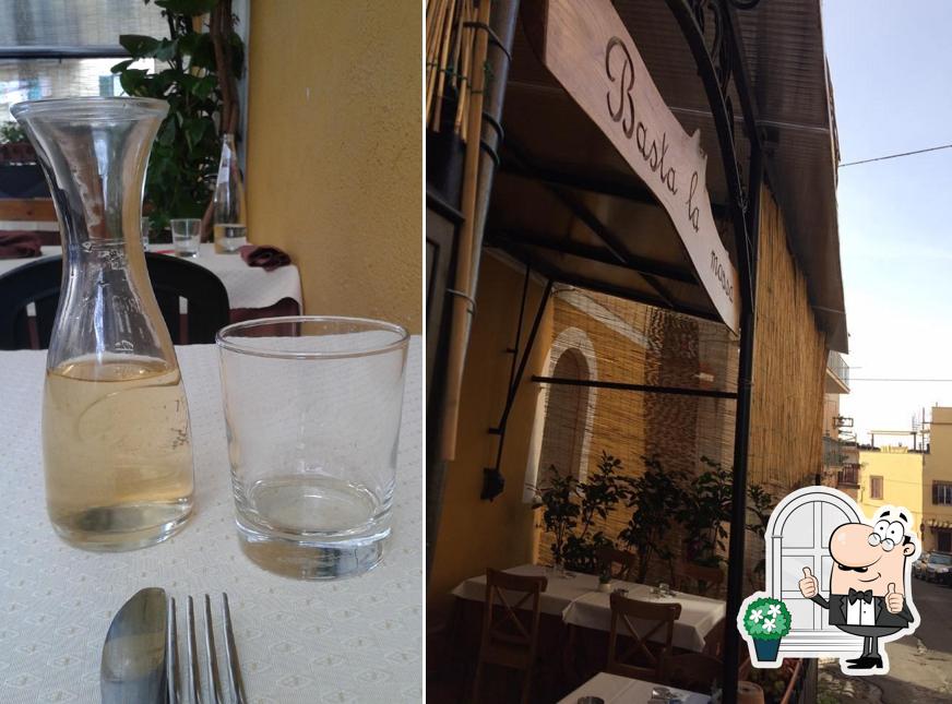 Gli esterni di Trattoria Basta La Mossa