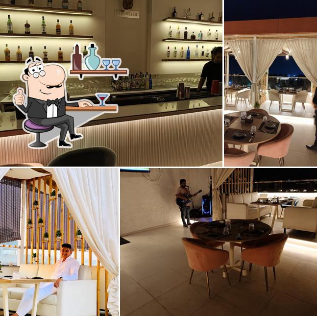The interior of URBAN OASIS MULTI-CUISINE BAR AND GRILL
