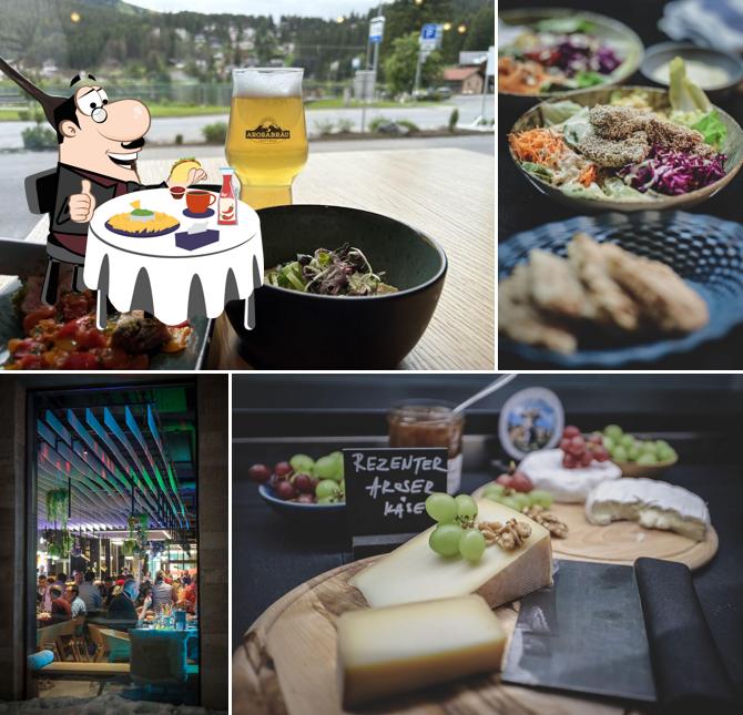 Piatto di formaggi al SHARE Restaurant&Bar at AVES Arosa