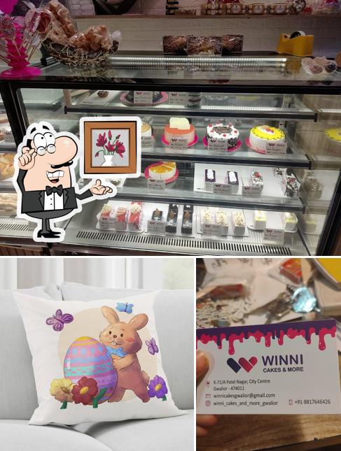 The interior of Winni Cakes & More