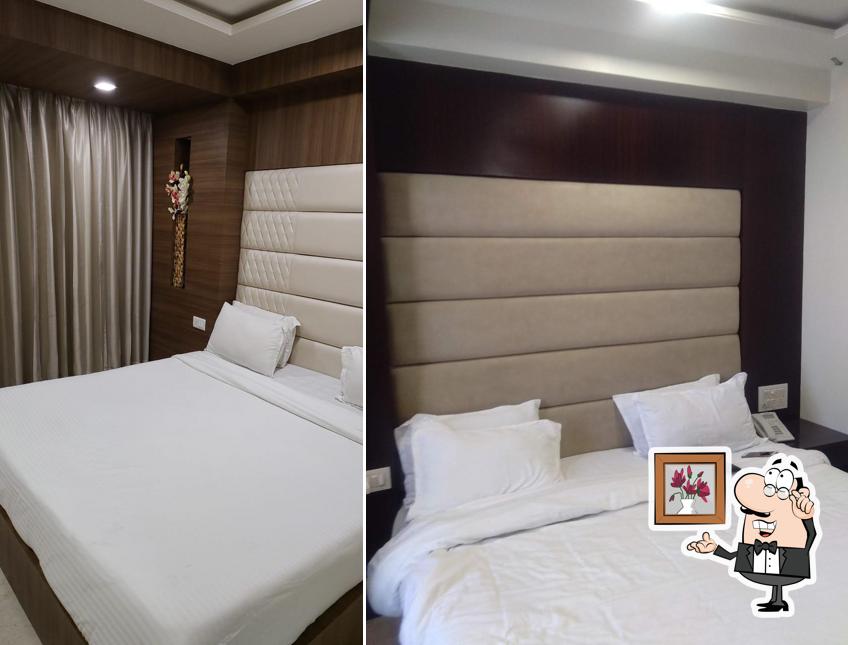 The interior of Hotel Jannat & Restaurant
