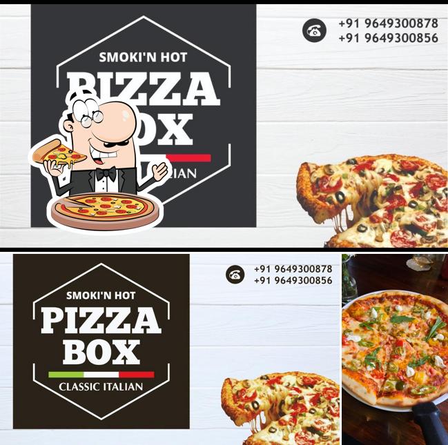 At Smoki’n Hot Pizza Box, you can order pizza