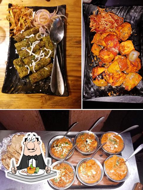 Food at Down Town Family Restaurant & Cafe