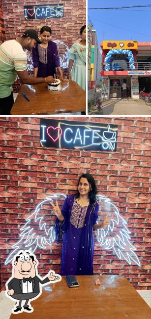 The interior of Cafe on