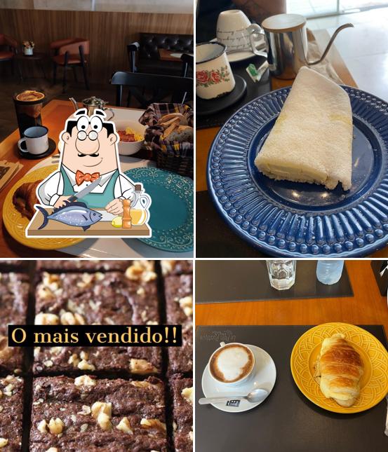 Salmão grelhado em Le Pain Rustique Aguas Claras