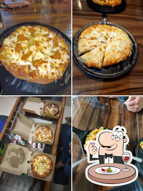 Cheese pizza at Pizza Ghar पिज्जा घर