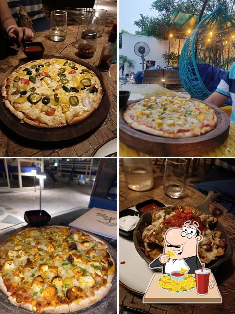 Nachos at TRREE HOUZ CAFE