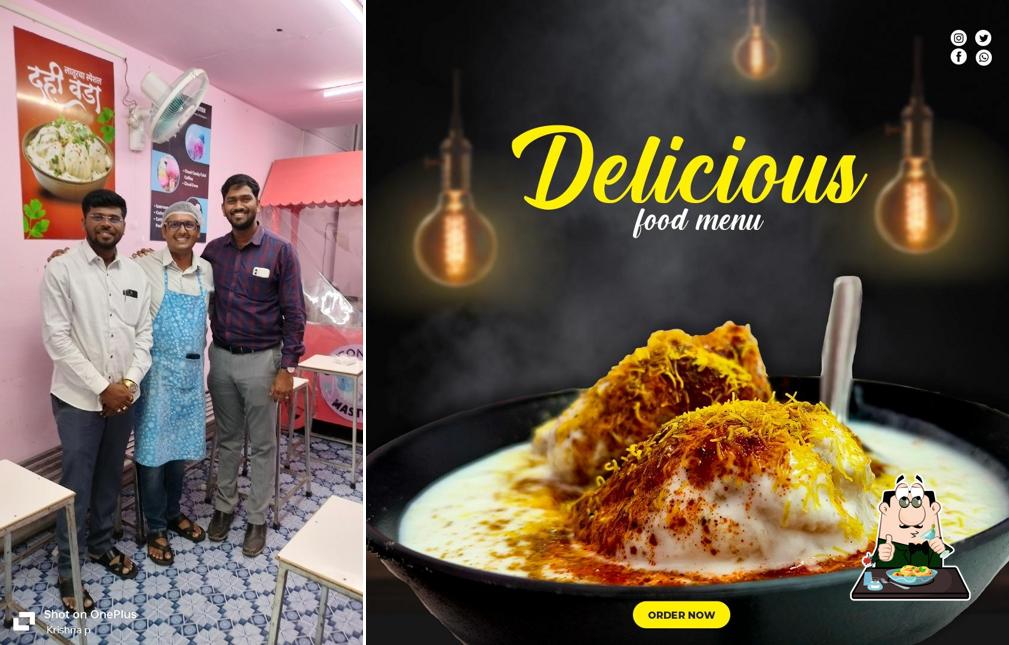 Food at लातूरचा स्पेशल दही वडा