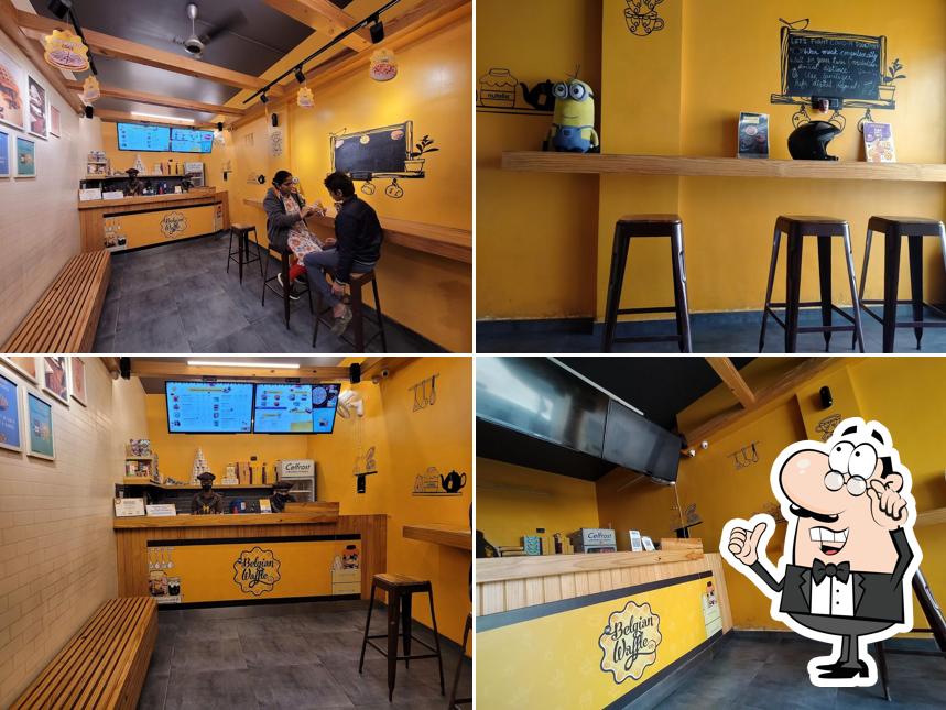 Check out how The Belgian Waffle Co looks inside