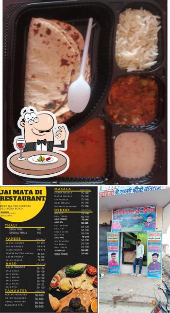 Food at Jai Mata Di Restaurant