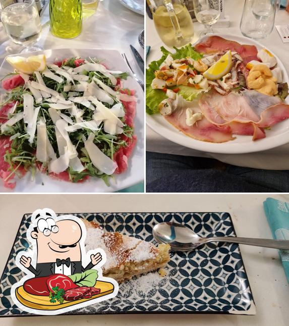 Carpaccio di manzo al Pizzeria Bella Napoli
