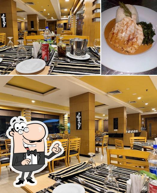 Black Gold Restaurant is distinguished by interior and dessert