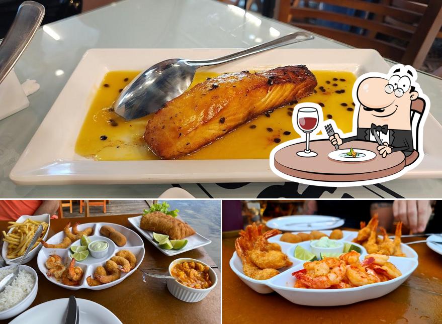 Tempura de camarão em O Timoneiro