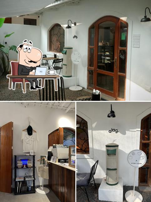 The interior of alag