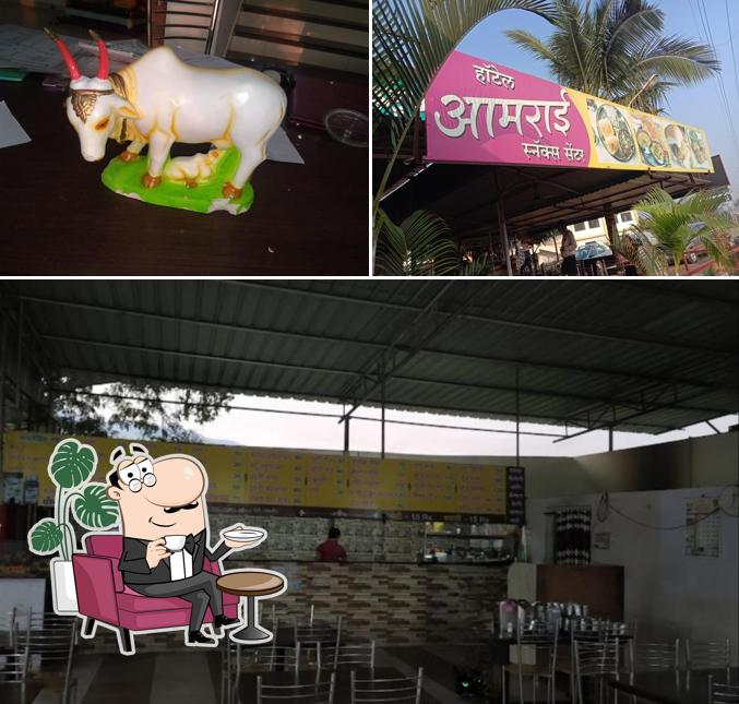 Check out how Hotel Amrai, Pure Veg. Restaurant and Snacks looks inside