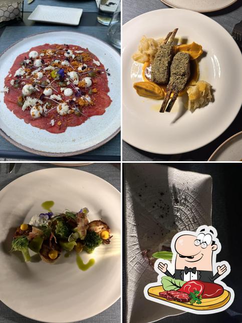 Carpaccio di manzo al Corte Restaurant