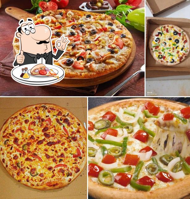 Order different variants of pizza
