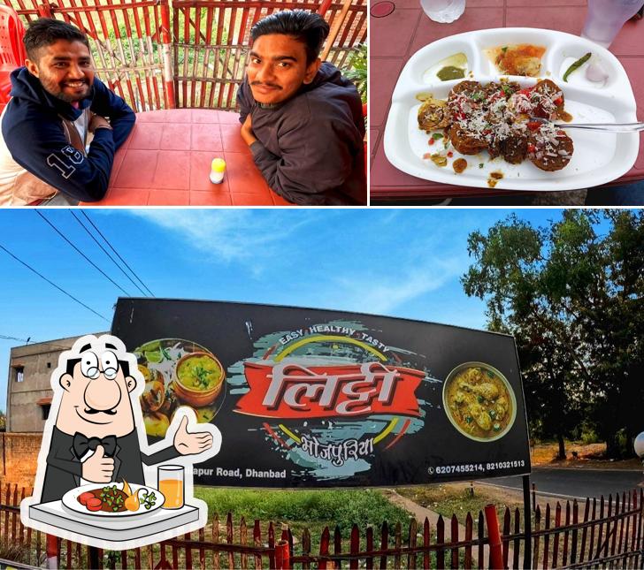Food at Litti bhojpuriya