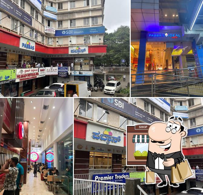 The exterior of Pabbas Ideal Cafe, Bharat Mall