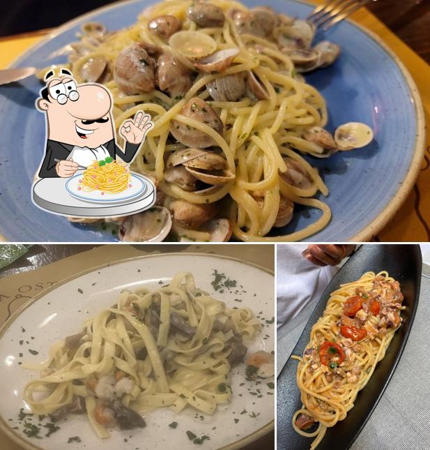 Spaghetti alla carbonara al Antica Osteria Ruga Rialto