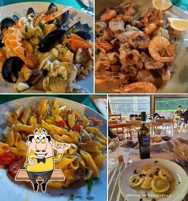 Prova la cucina di mare a Ristorante Pizzeria Le Ginestre