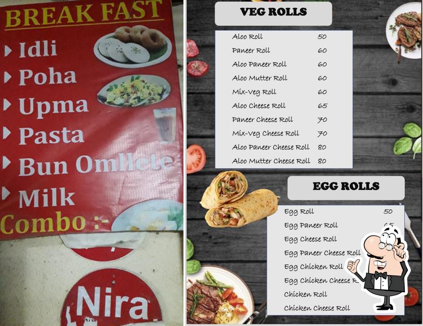 Check out how Varadlaxmi Paratha Place looks inside