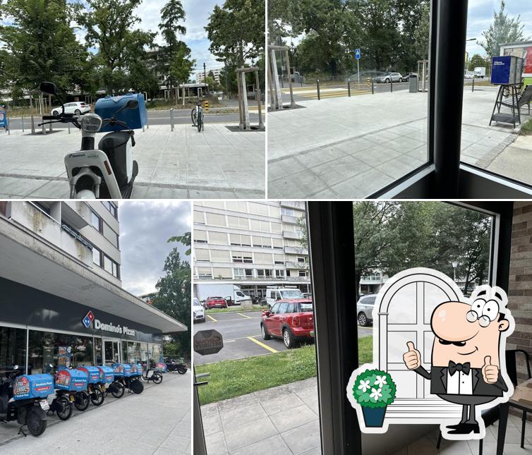 Gli esterni di Domino's Pizza