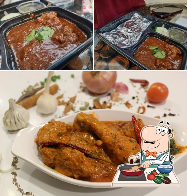 Chicken curry at M.I.B (meal in boxx)