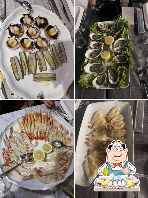 Ostriche al Ristorante La Perla del San Bartolo