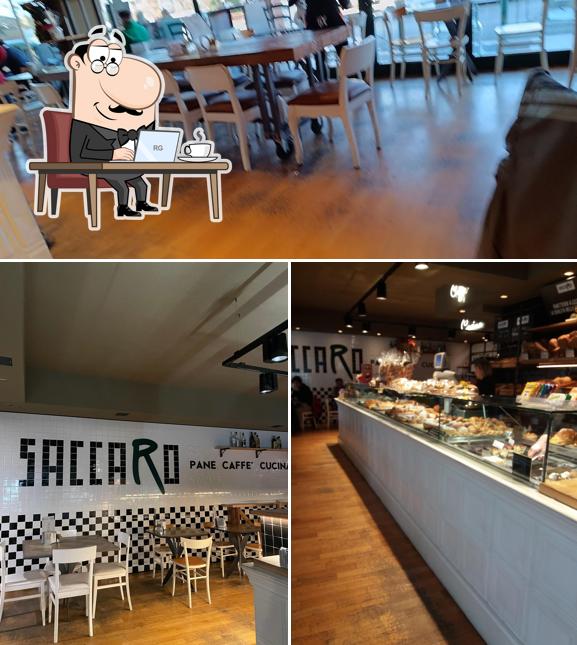 Gli interni di Saccaro