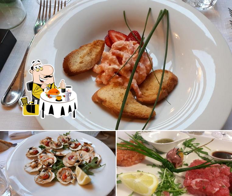 Platti al Ristorante All'anguilla