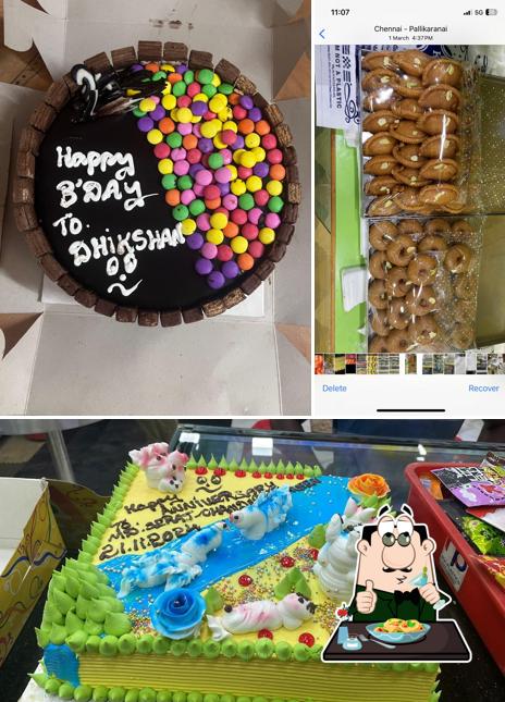 Meals at Kasthuri sweets and bakery