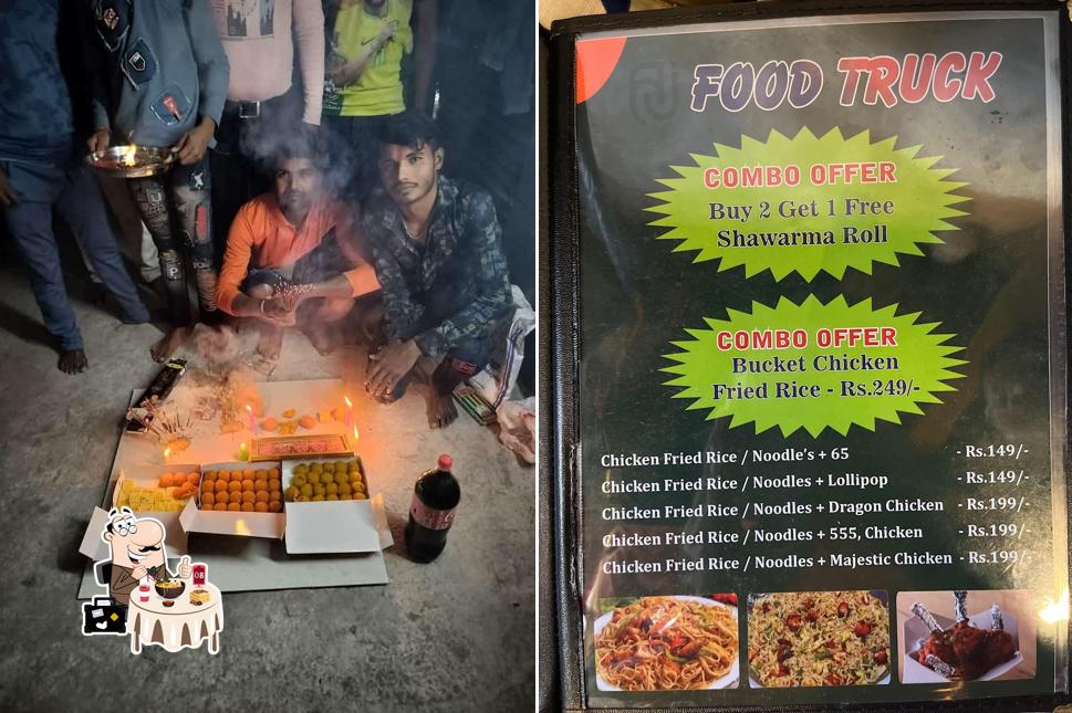 Food at Aj food truck