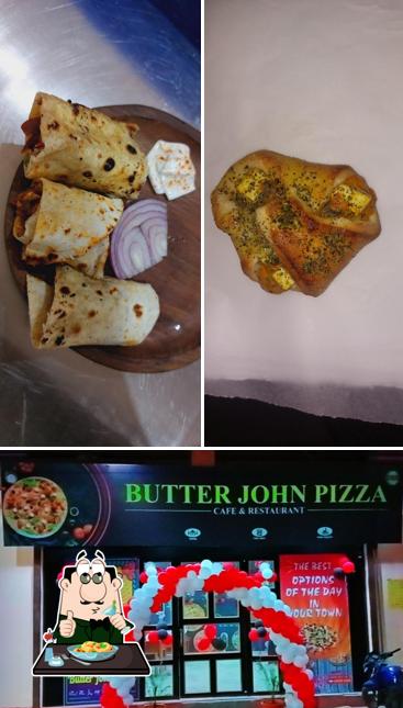 Butter john pizza is distinguished by food and exterior