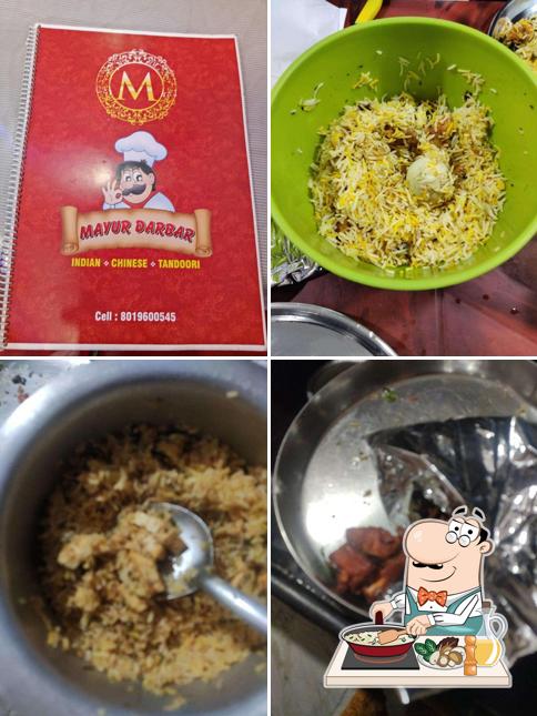 Fried rice at Mayur Darbar