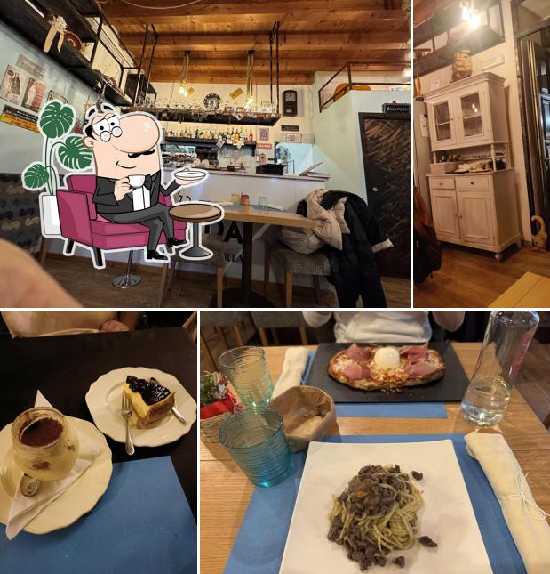 Gli interni di Ristorante La Locanda Bistrò con cucina e Pizzeria