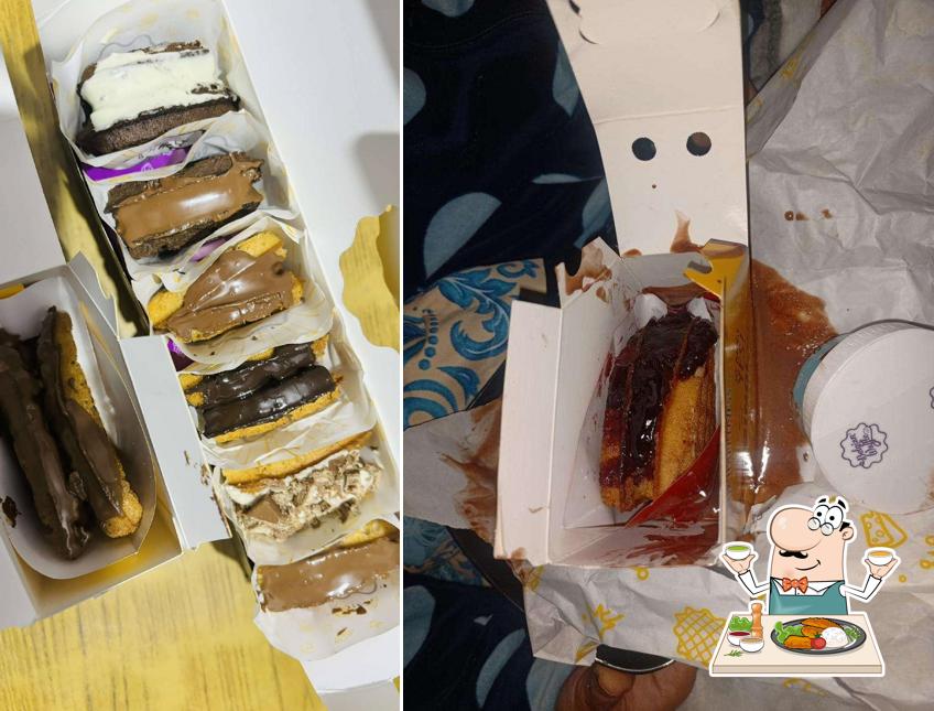 Food at The Belgian Waffle Co