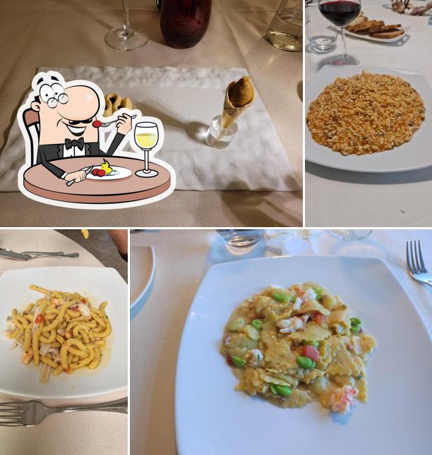 Cibo al Ristorante Alla Lanterna