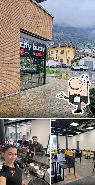 Gli interni di City Bistrò