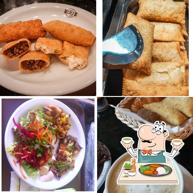 Platos en Dolcce Grill