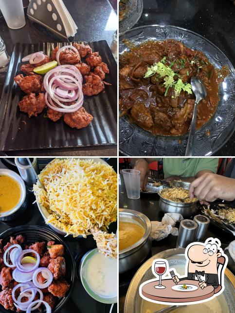 Meals at Hyderabad Biryani House