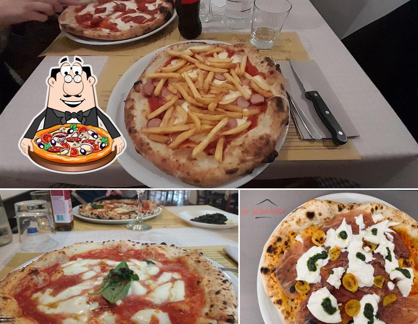 A La Vesuviana, puoi prenderti una bella pizza